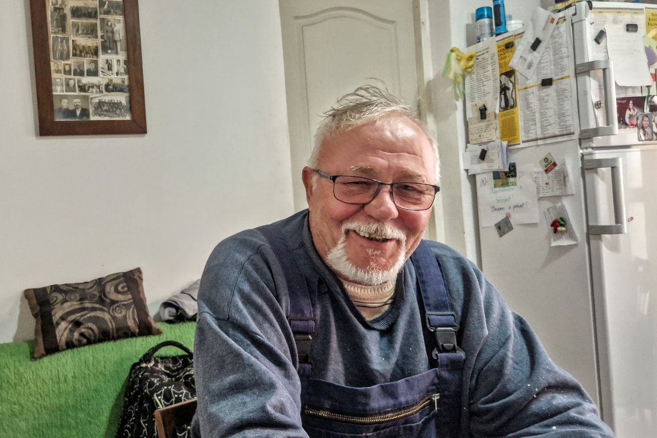 Datki Sándor: minden évben csinálni valamit! •  Fotó: Kocsis Károly