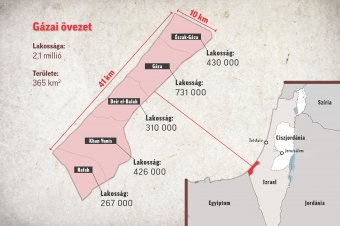 Szárazföldi offenzívára készül Izrael, evakuálásra szólítanak fel a Gázai övezet egy részén