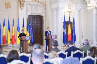Zelenszkij: nem készültem beszédet mondani a román parlamentben