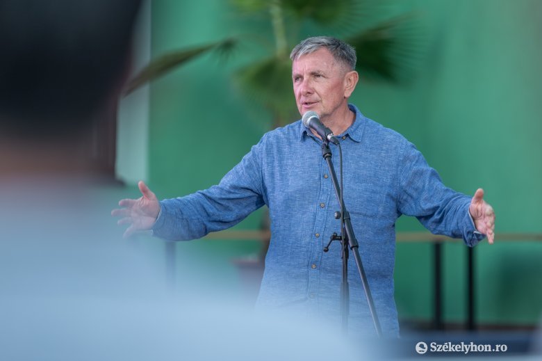 Bolyáki Attila, a Kulturális Filmek Fesztiváljának alapítója, igazgatója •  Fotó: Pinti Attila