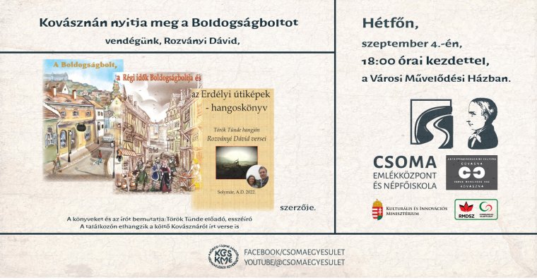 „Boldogságbolt” nyílik Kovásznán