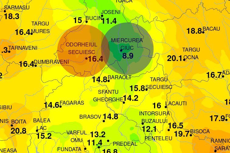 Marad a hőség, de reggel feleannyi fok volt Csíkban, mint Udvarhelyen