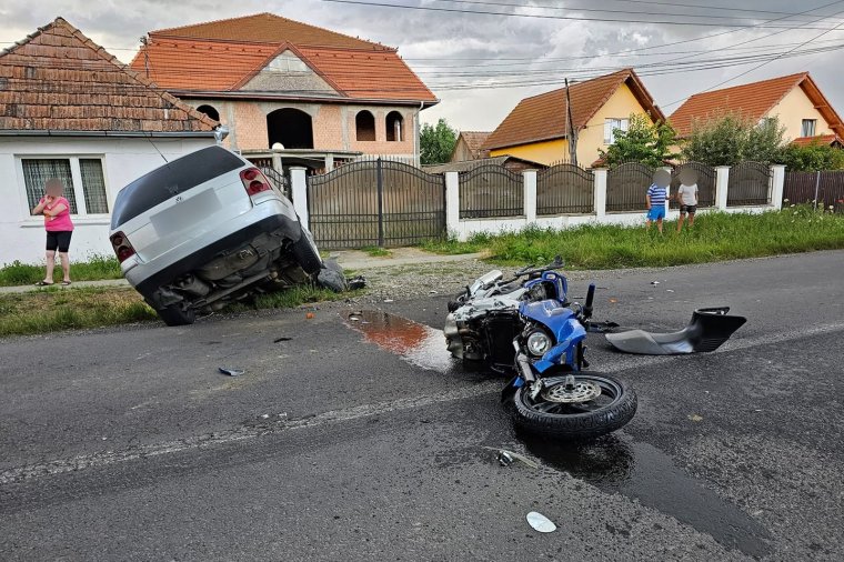 Súlyos motoros baleset Maros megyében