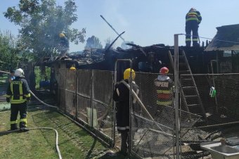 Gazdasági épület gyulladt ki Gyulakután