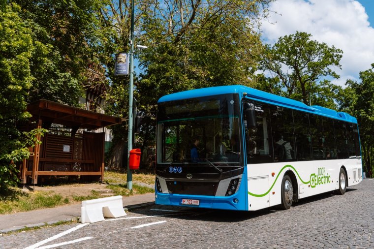 Megérkezett Marosvásárhelyre az első BMC Trucks elektromos busz