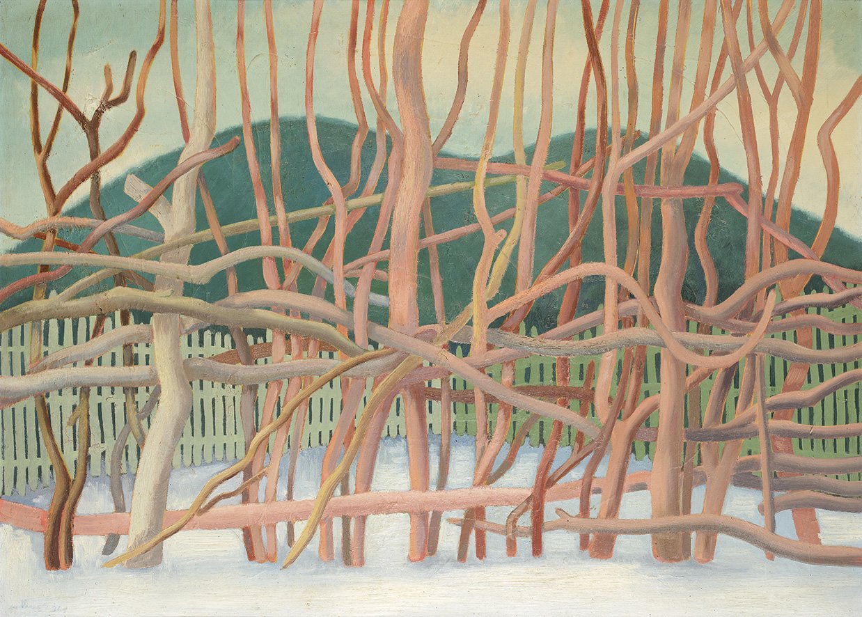 Pittner Olivér: Sövénykerítés (1968) •  Fotó: Erdélyi Művészeti Központ