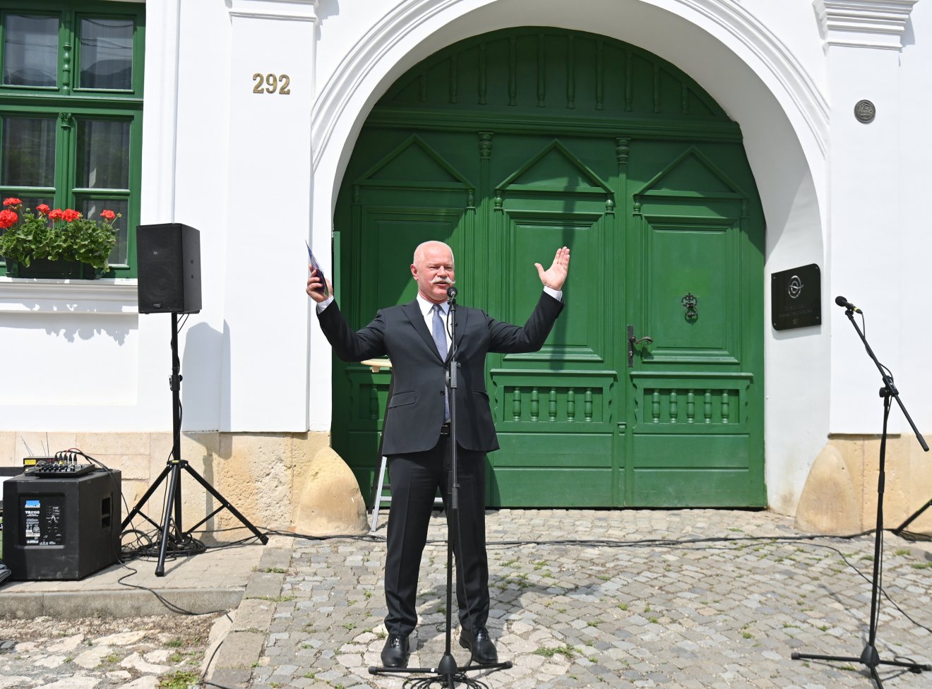 Csák János kulturális és innovációs miniszter •  Fotó: MTI/Bruzák Noémi