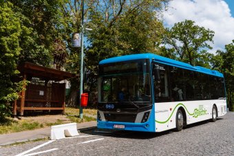 Megérkezett Marosvásárhelyre az első BMC Trucks elektromos busz