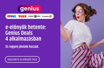 Így spórolhatnak az eMAG, Tazz, Fashion Days és a Freshful aktív genius-ügyfelei (x)