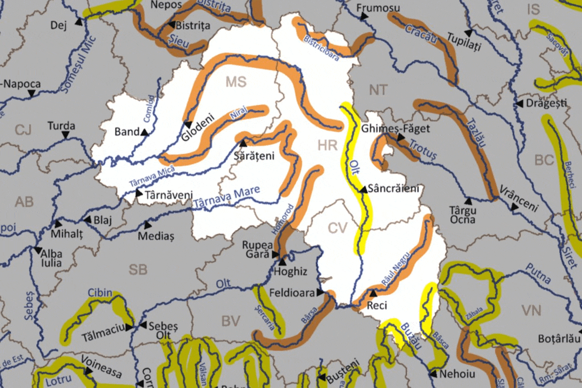 Térképen mutatjuk, hogy mely folyókon alakulhatnak ki villámárvizek a legfrissebb riasztás szerint