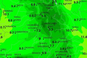 Mínusz fok is volt hajnalban, Csíkban alig több mint 3