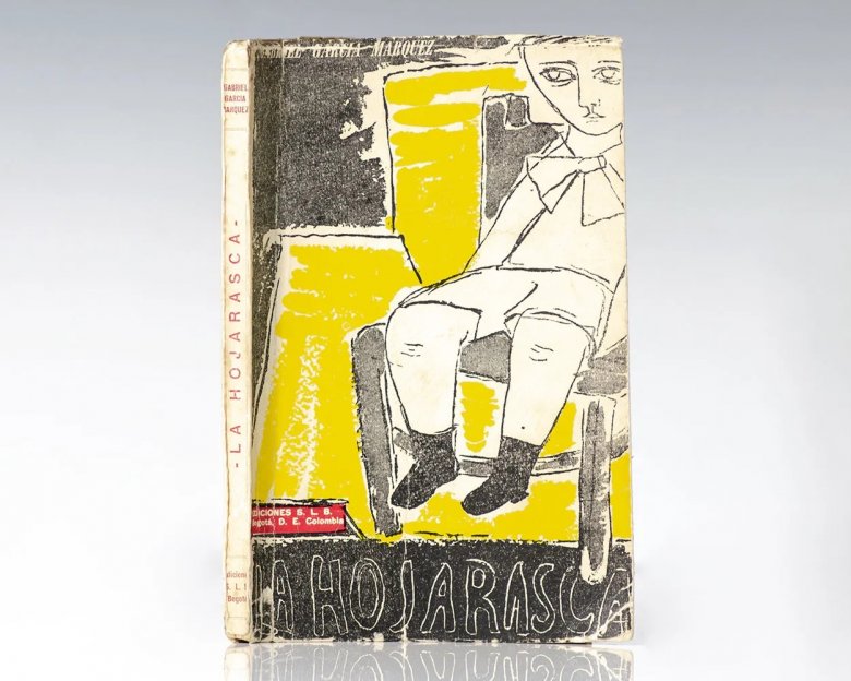 Márquez első regényének, a Söpredéknek egyik példánya. Ma nagyon sokat ér •  Fotó: Raptis Rare Books