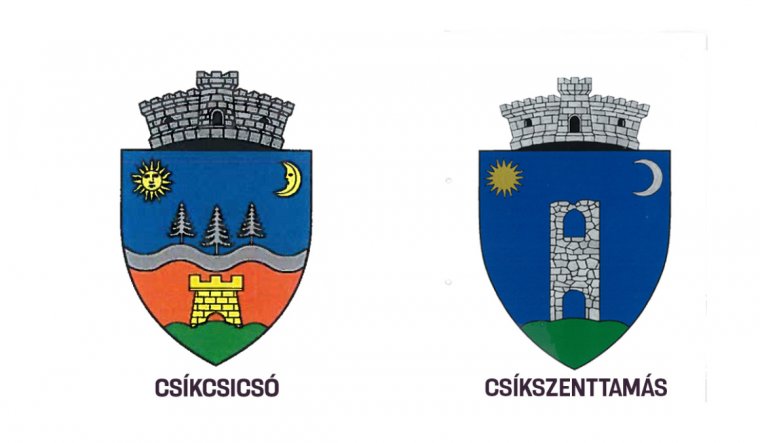 Hivatalos lett Csíkcsicsó zászlaja és Csíkszenttamás címere is
