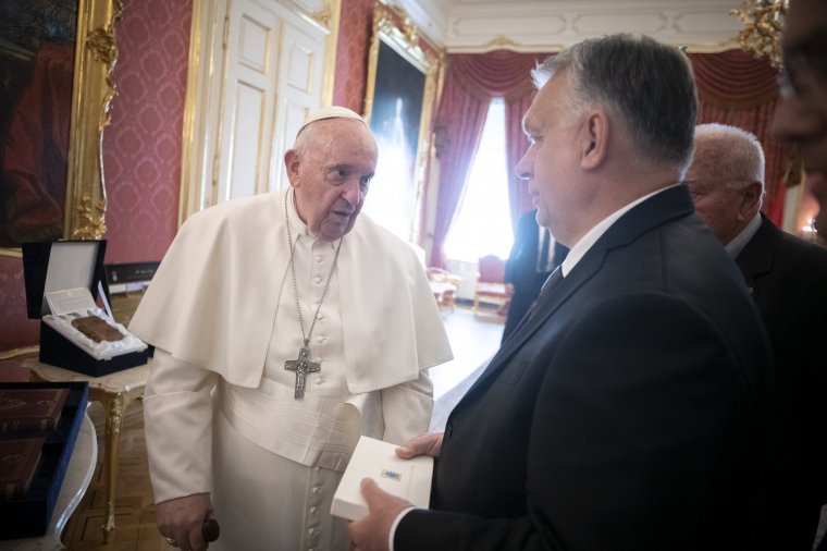 A pápával találkozik Orbán Viktor