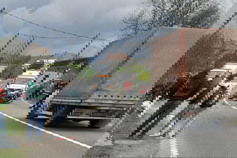 Motoros baleset Újtusnádon