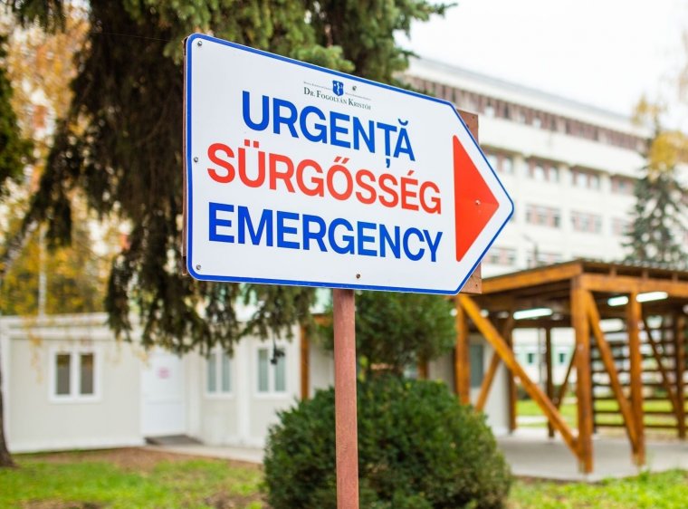 Több száz beteget láttak el a sepsiszentgyörgyi kórházban az ünnepek alatt