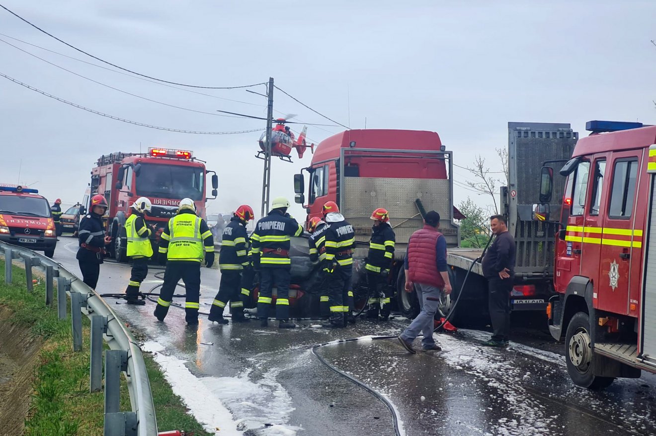 •  Fotó: Maros megyei tűzoltóság