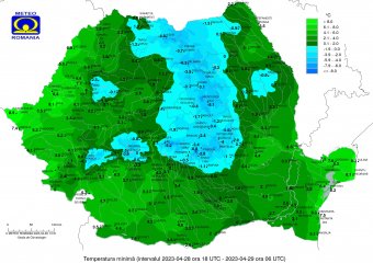 Az évszakhoz képest csípős volt április utolsó előtti reggele