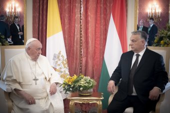 „Meg kell ragadnunk a béke esélyét”: Ferenc pápával találkozott Orbán Viktor