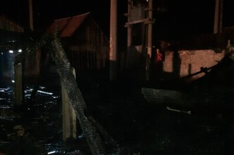 Több garázs is lángra kapott Madéfalván