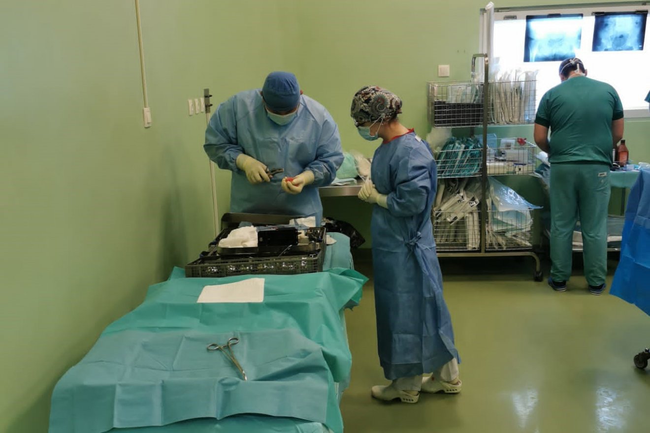 •  Fotó: Marosvásárhelyi Megyei Sürgősségi Klinikai Kórház sajtóosztálya
