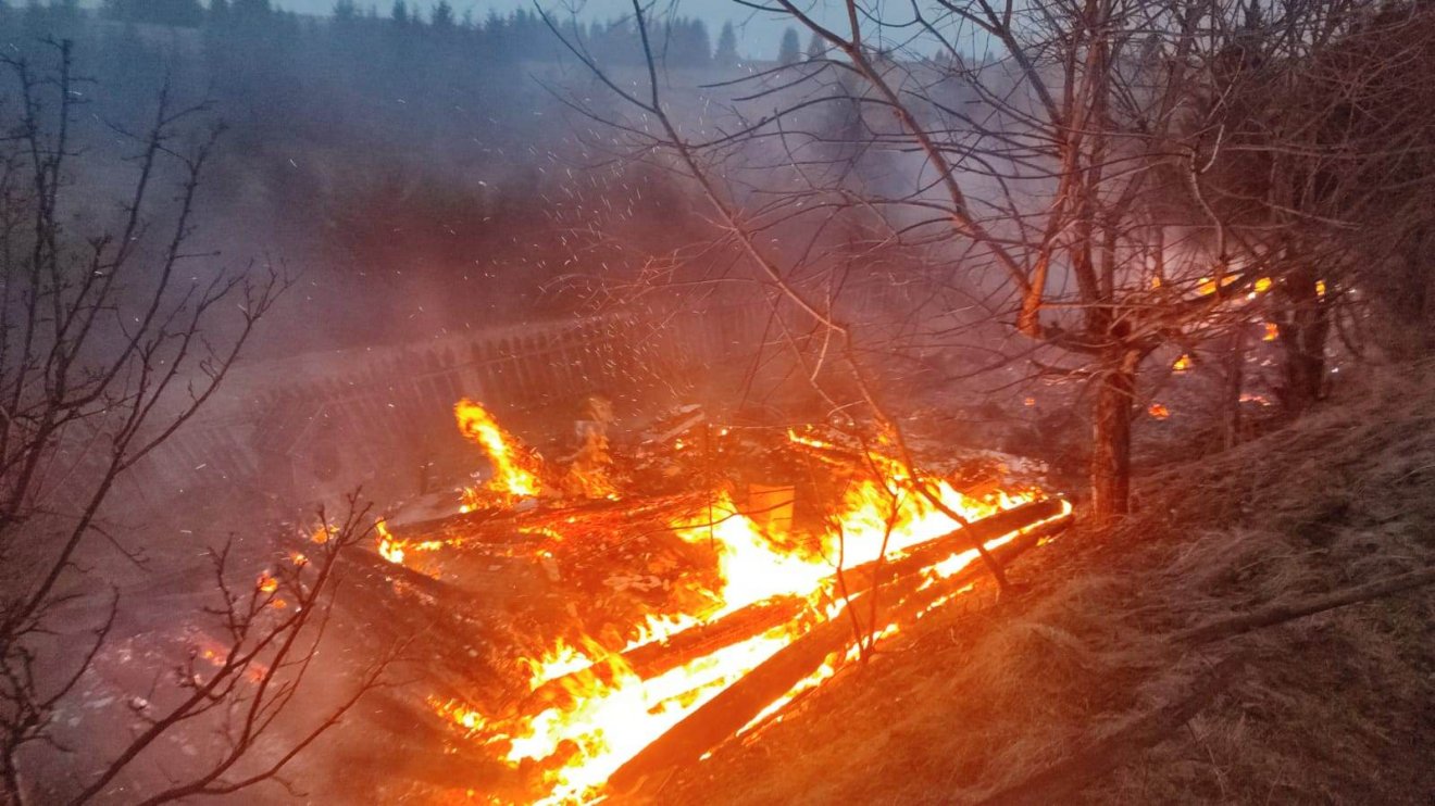 •  Fotó: Hargita megyei tűzoltóság