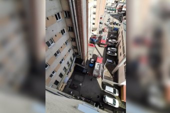 Tűz egy csíkszeredai pizzázónál