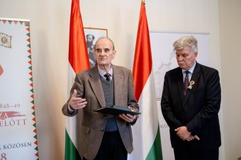 Átvette a magyar állami kitüntetését Czegő Zoltán publicista