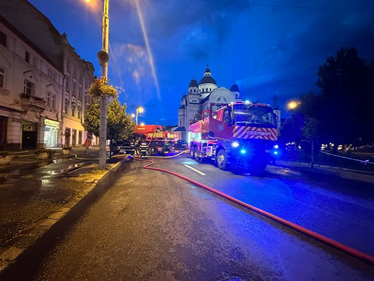 Tűz ütött ki egy Színház téri vendéglőben