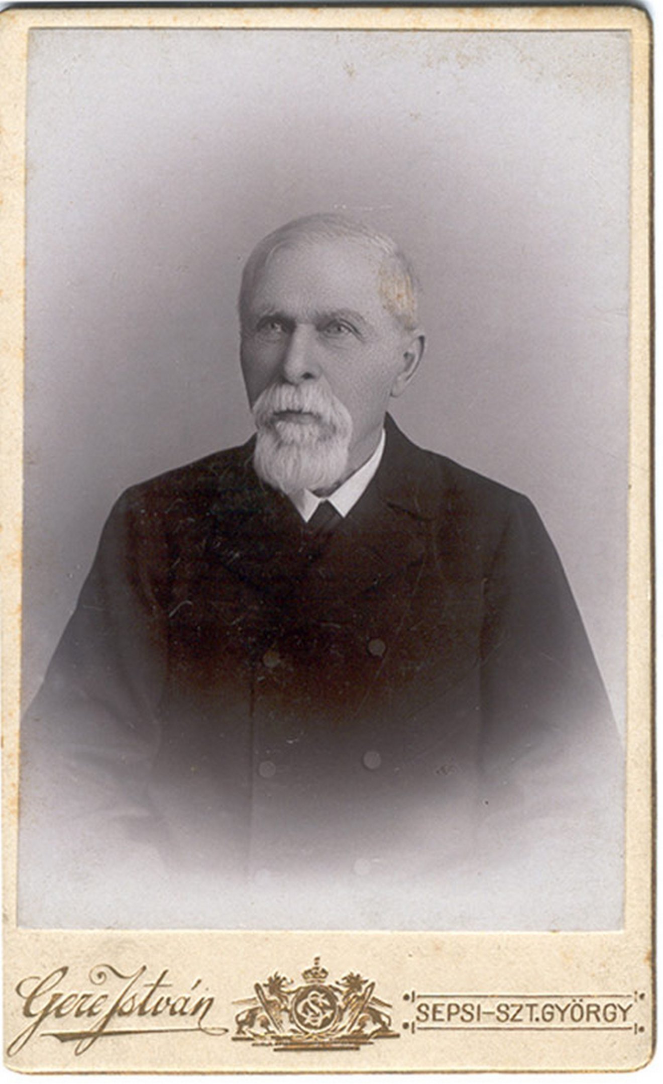 Tuzson János ny. honvéd alezredes 1899-ben (Gere István fotója) •  Fotó: Székely Nemzeti Múzeum