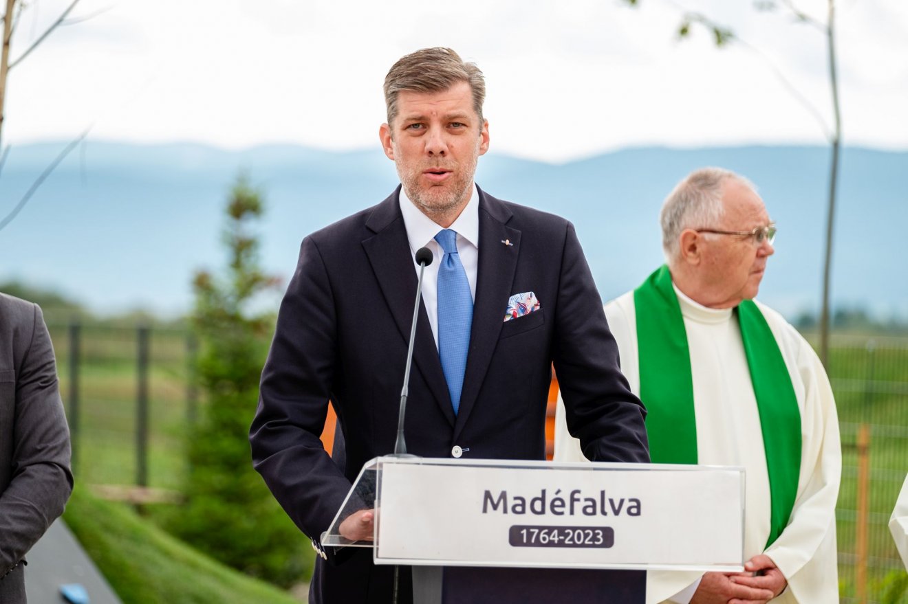 Az esemény díszvendége Szilágyi Péter, a Miniszterelnökség nemzetpolitikáért felelős helyettes államtitkára volt •  Fotó: Borbáth Katalin