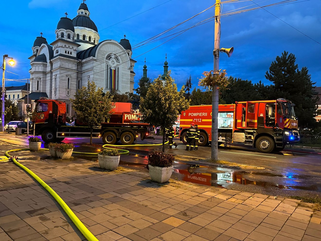 •  Fotó: Maros megyei tűzoltóság
