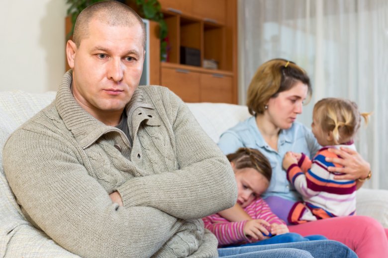 Nem mindegy, kinek milyen az összezárva maradt családjában a hangulat •  Fotó: 123RF