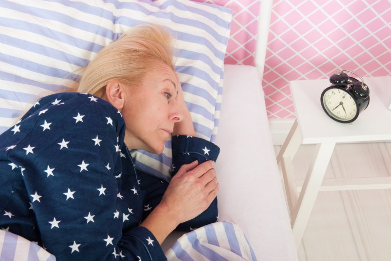 Az alvászavar is a klimax jellemző tünete •  Fotó: 123RF