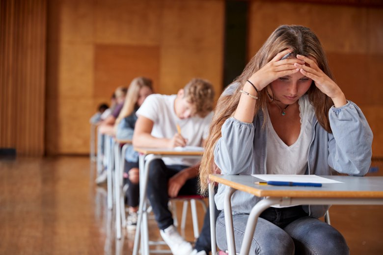Természetes állapot a vizsgastressz, de ha ez nagyon sok ideig fennáll, akkor rombolóan hat testre és lélekre egyaránt •  Fotó: 123RF