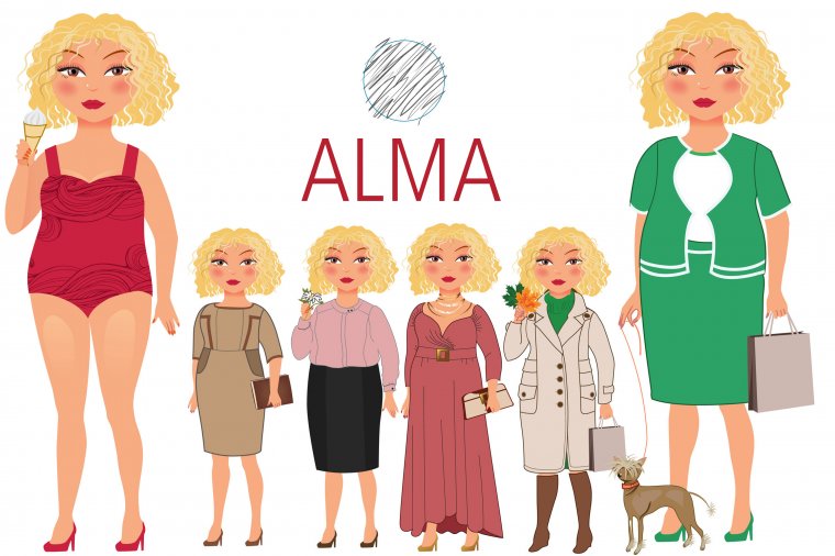 Testalkattípusok: a nőiességet szimbolizáló alma