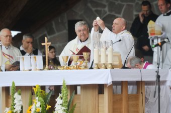 Öt éve járt Csíksomlyón Ferenc pápa