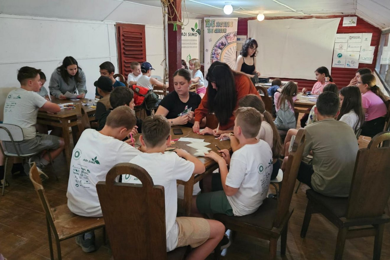 A napi programot különféle foglalkozások színesítették •  Fotó: Zöld Nap Egyesület