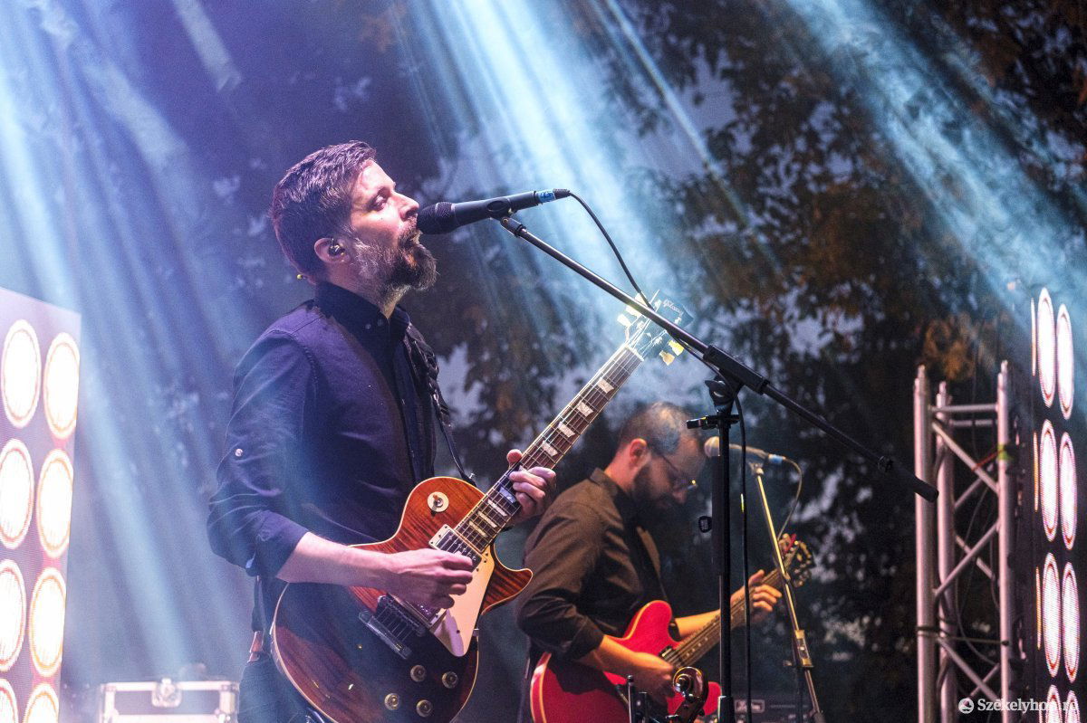Szabó Balázs Bandája-koncert a Sapientia Egyetem Napján, 2021. október 2-án Csíkszeredában •  Fotó: Veres Nándor