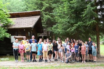 Ukrán gyerekek számára is kikapcsolódást jelentett a zabolai Csipkés