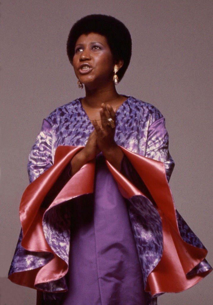 Aretha Franklin (1942 – 2018) amerikai énekesnő, dalszerző •  Fotó: Facebook