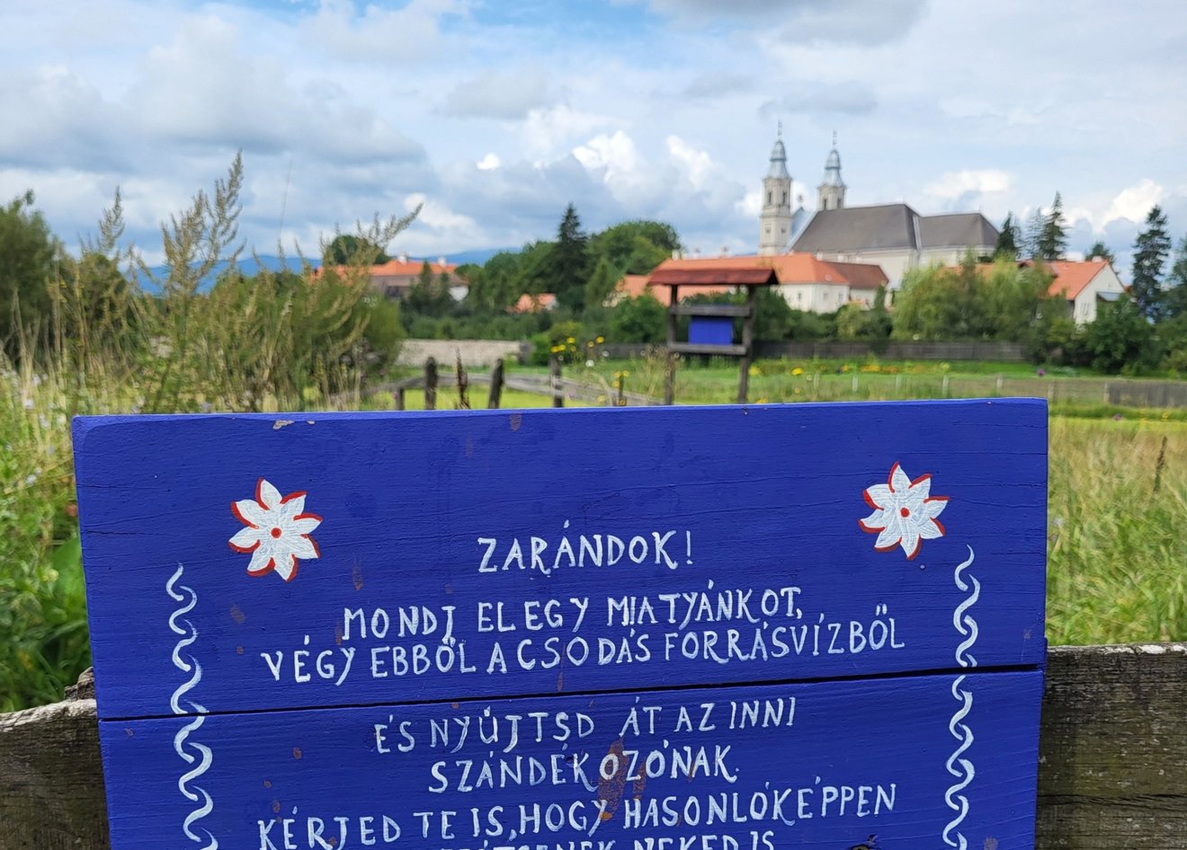 Csíksomlyó, Barátok feredője •  Fotó: Magyari Tekla