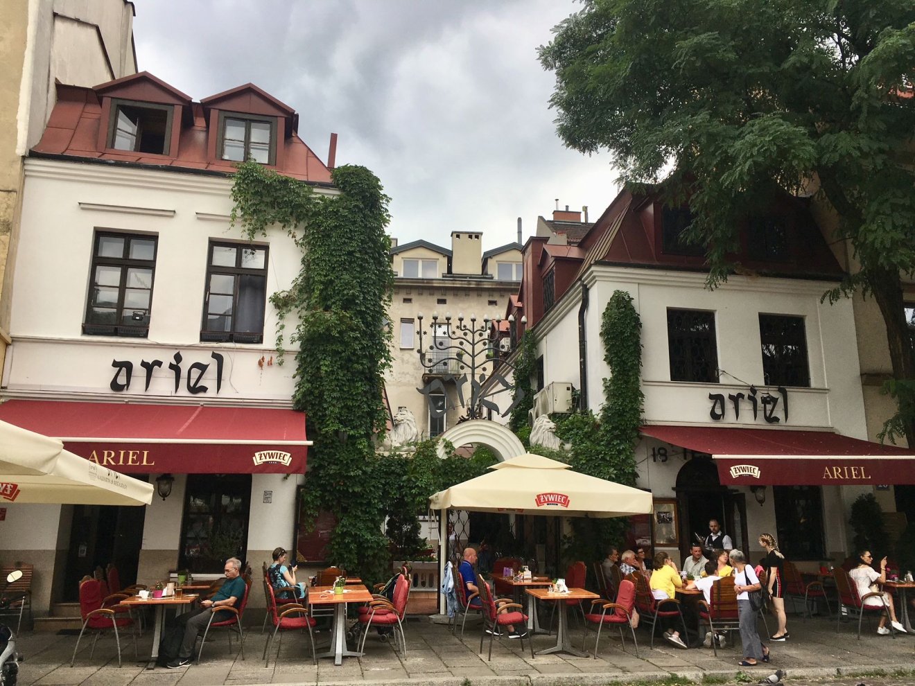 Kazimierz főtere, város a városban •  Fotó: Asztalos Ágnes
