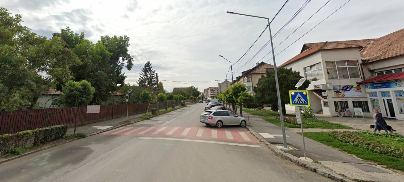 A Petőfi Sándor utcai gyalogátjáró jelzőlámpával való felszerelése nem gyűjtött elég szavazatot, de nem vesztes az ügy •  Fotó: Kézdivásárhely Polgármesteri Hivatala