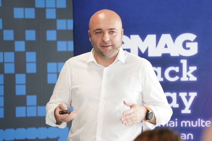 Tudor Manea, az eMAG ügyvezető igazgatója 