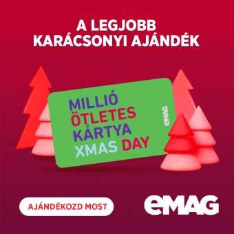 eMAG: „A millió ötletes kártya”, a legmegfelelőbb ajándék (x)