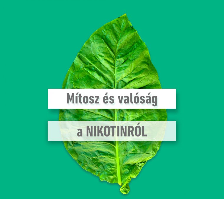 A nikotin: „mítosz” és valóság a dohányzással kapcsolatosan
