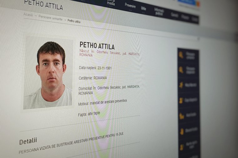 Országos szinten körözik Pethő Attilát