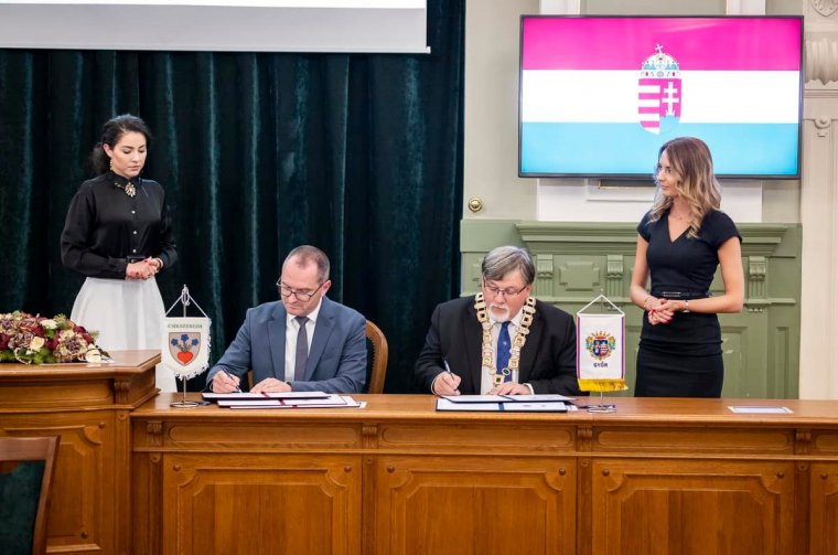 Csíkszereda testvérvárosa lett Győr