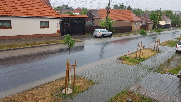 Lecsapott a vihar Szentegyházára